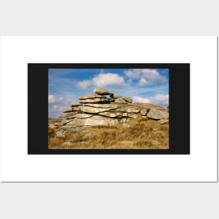 The Cheesewring, Stowes Hill, Bodmin Moor, Cornwall Posters and Art